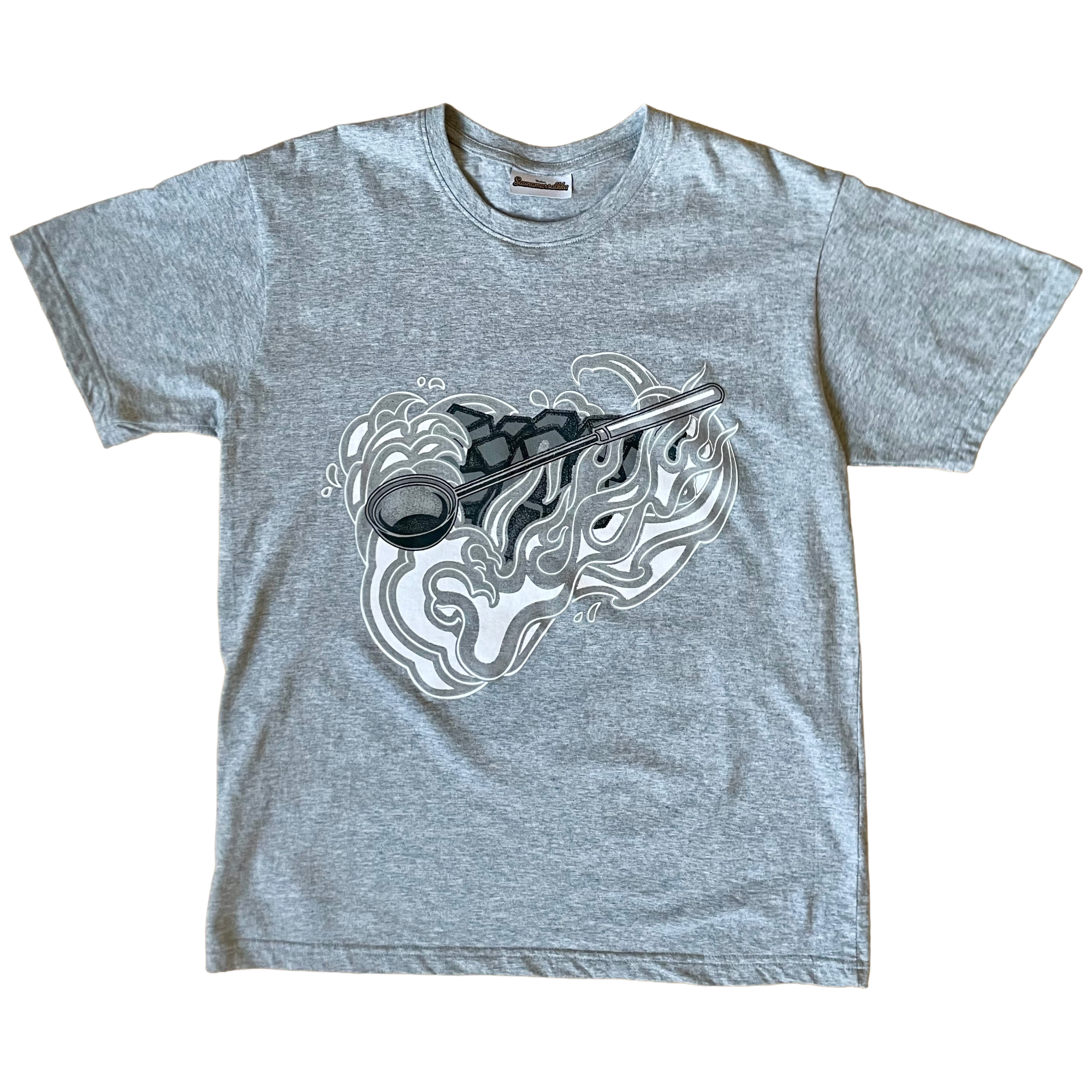 Savusauna löyly grey t-shirt